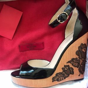 Valentino Wedges (RARE)